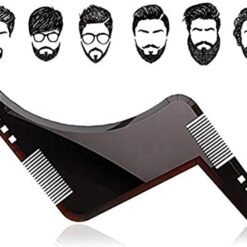 Beard Shaping Tool Template. Beard Shaper Tool Plus Comb