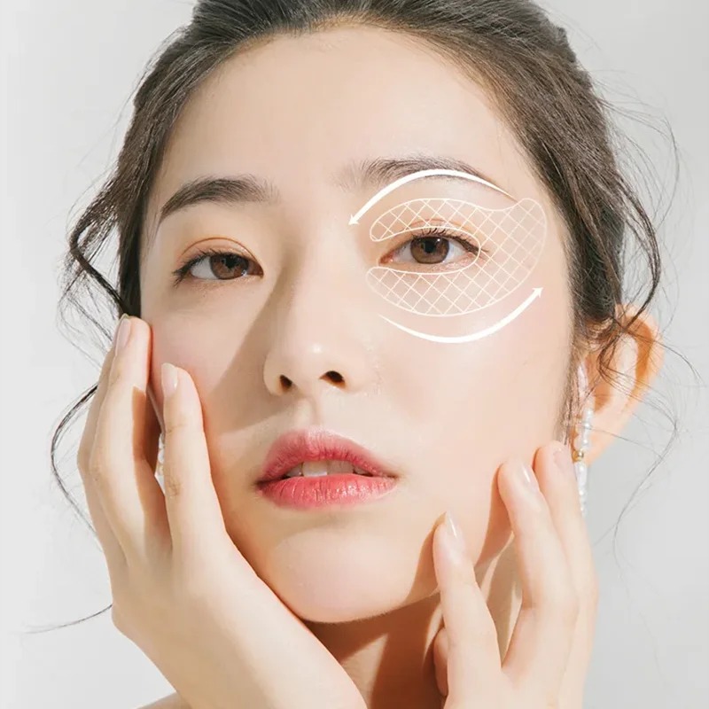 10pcs / 1 Box Eyes Bag Remove Collagen Eye Patch Instant Fade Fine Lines Dark Circles Fat Particles Moisturizing Anti-puffiness Korea Eye Care